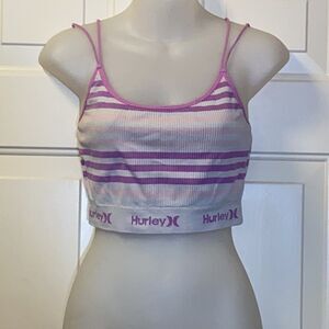 Vintage Style Retro Vintage Hurley Sports Bras Size L